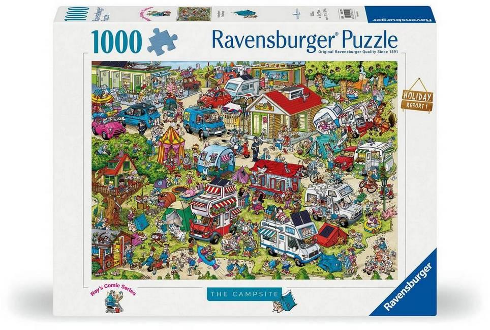 Ravensburger - Rays Comic Series - The Campsite - 1000 Piece Jigsaw Puzzle