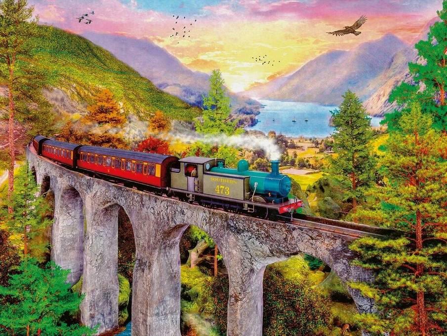 Ravensburger - Autumn Viaduct - 1500 Piece Jigsaw Puzzle