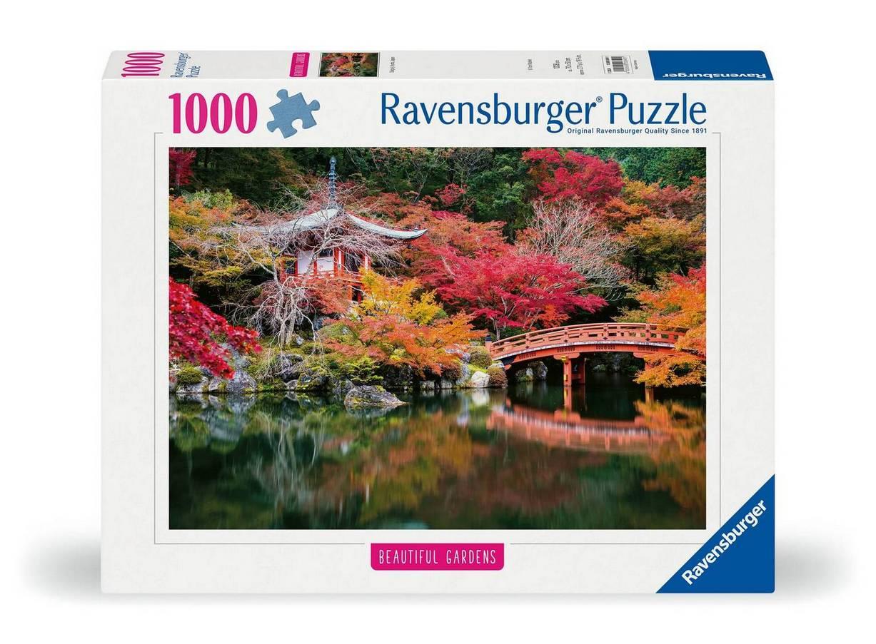 Ravensburger - Beautiful Gardens - Kyoto Japan - 1000 Piece Jigsaw Puzzle