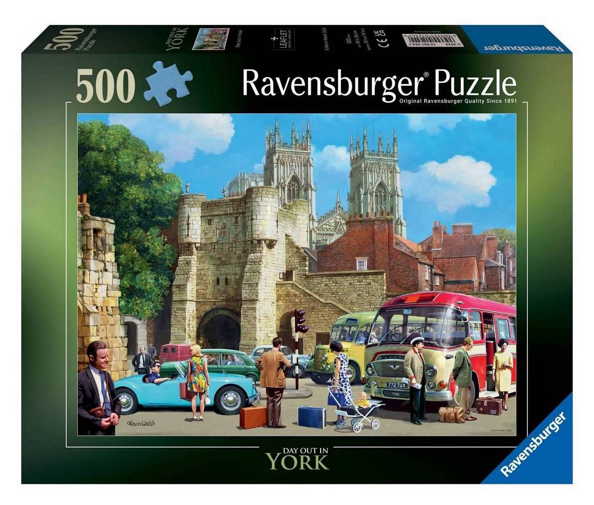 Ravensburger - Day Out in York - 500 Piece Jigsaw Puzzle