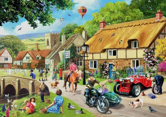 Ravensburger - Summer Village - 500XL Piece Jigsaw Puzzle
