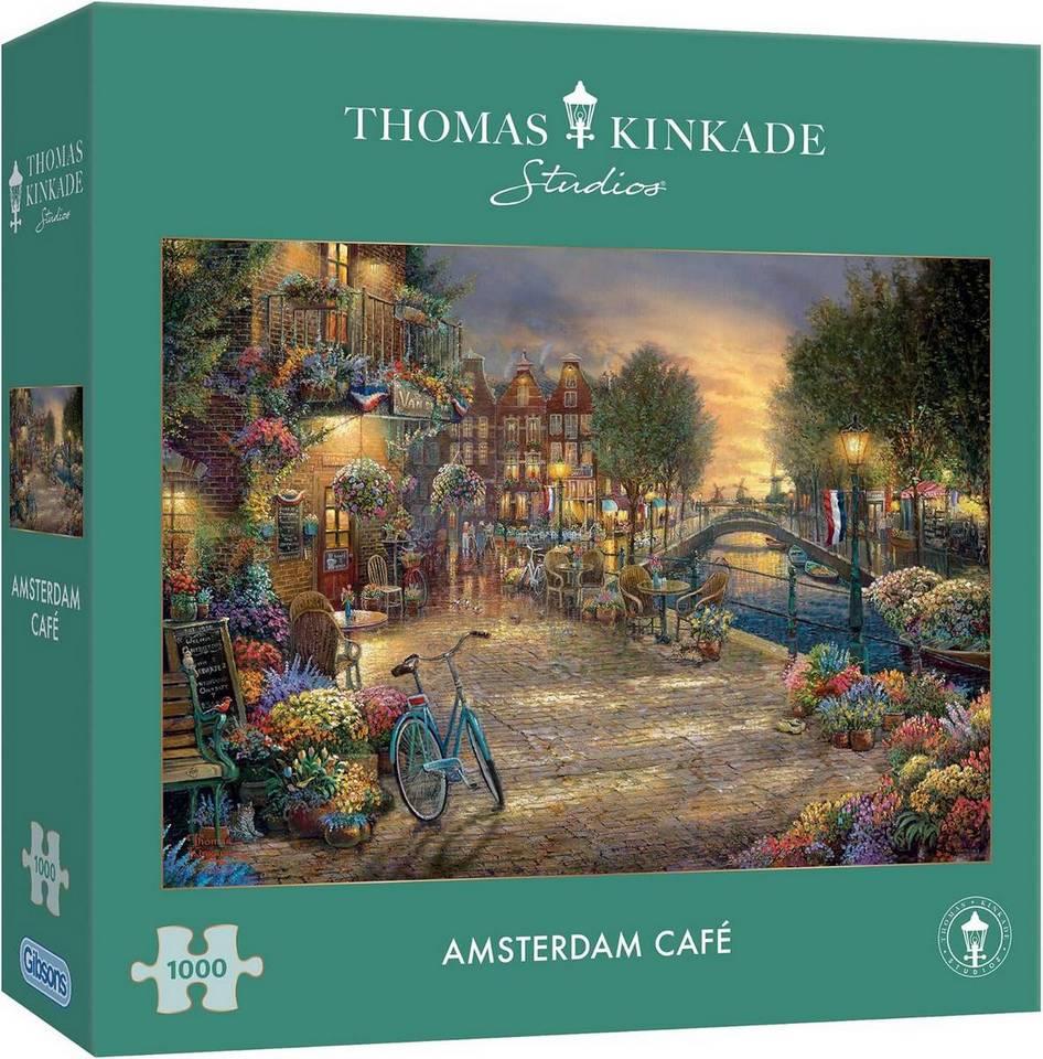 Gibsons - Amsterdam Cafe - 1000 Piece Jigsaw Puzzle