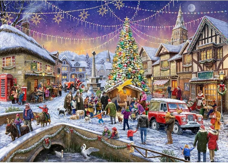 Gibsons - Christmas Spirit - 1000 Piece Jigsaw Puzzle