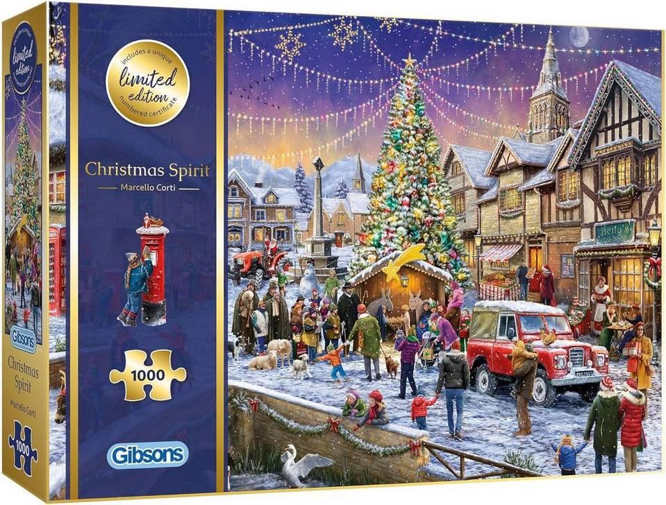 Gibsons - Christmas Spirit - 1000 Piece Jigsaw Puzzle