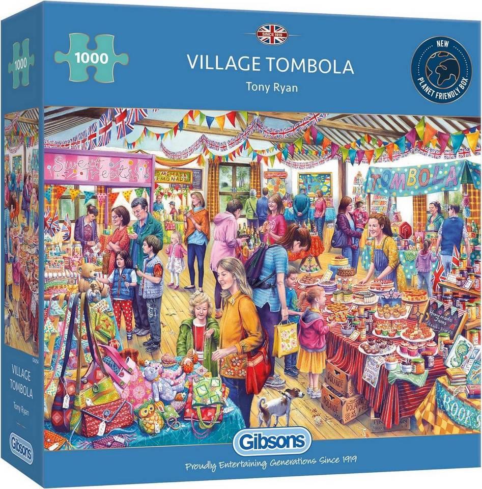 Gibsons - Village Tombola - 1000 Piece Jigsaw Puzzle