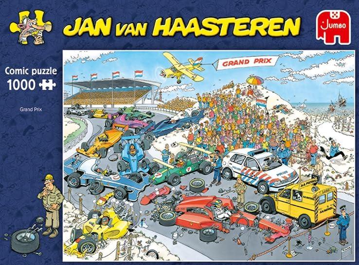 Jan Van Haasteren - Grand Prix - 1000 Piece Jigsaw Puzzle