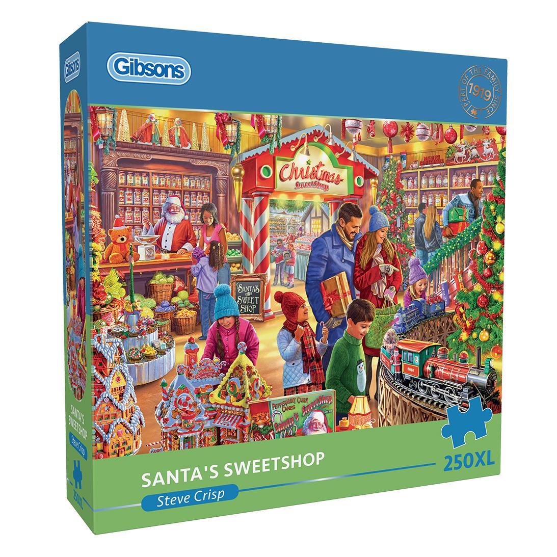 Gibsons - Santa's Sweetshop  - 250XL Piece Jigsaw Puzzle