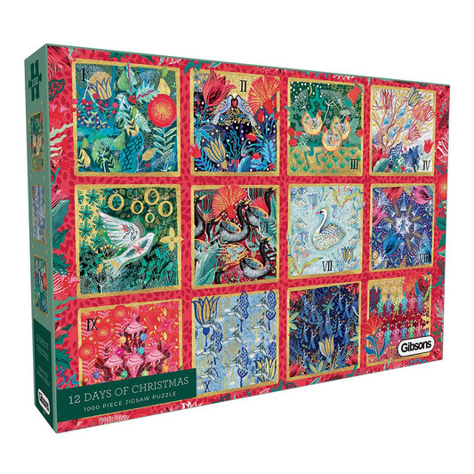 Gibsons - 12 Days of Christmas - 1000 Piece Jigsaw Puzzle