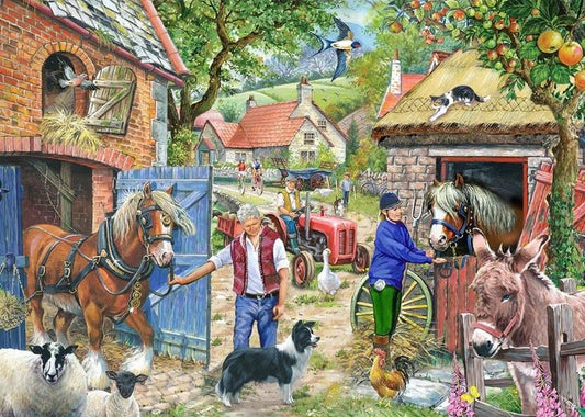 House of Puzzles - Appletree Lane - 1000 Piece Jigsaw Puzzle