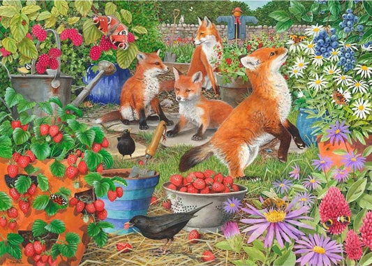 House of Puzzles - Foxy Ladies - 1000 Piece Jigsaw Puzzle