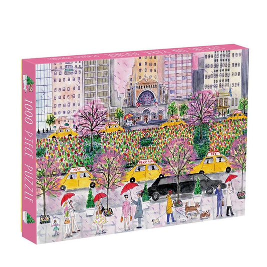 Galison - Michael Storrings - Spring on Park Avenue - 1000 Piece Jigsaw Puzzle