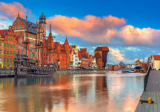 Castorland - Colors of Gdansk - 500 Piece Jigsaw Puzzle