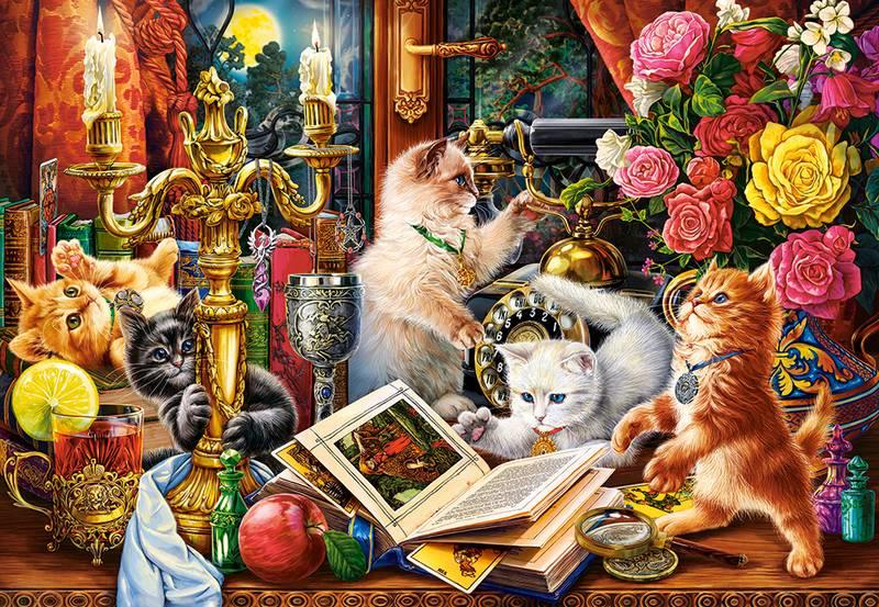 Castorland - Wizard Kittens - 1000 Piece Jigsaw Puzzle