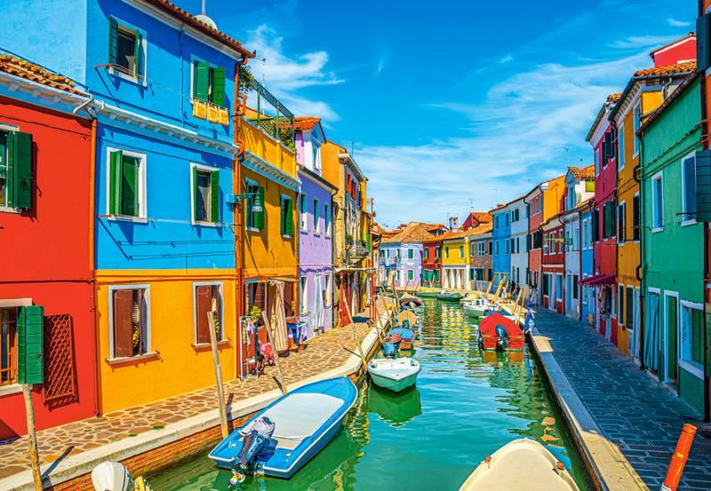 Castorland - Burano Colors Italy - 1000 Piece Jigsaw Puzzle