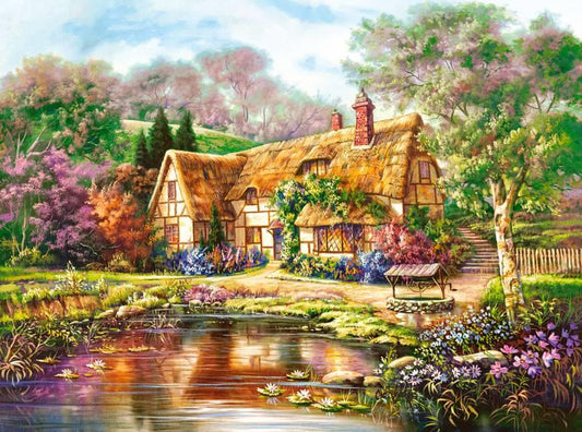 Castorland - Twilight at Woodgreen Pond - 3000 Piece Jigsaw Puzzle