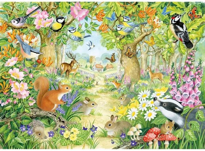 Wentworth - Woodland Forest - 250 Piece Wooden Jigsaw Puzzle