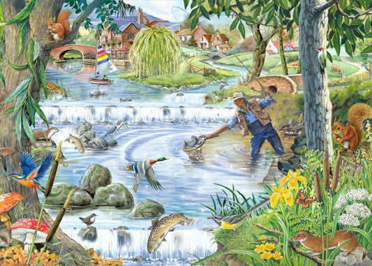 House of Puzzles - Sparkling Waters - 250XL Piece Jigsaw Puzzle