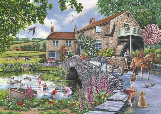 House of Puzzles - Old Mill - 1000 Piece Jigsaw Puzzle