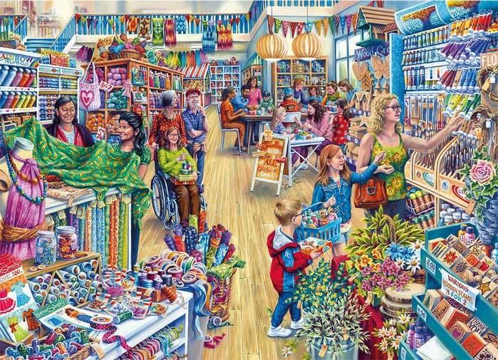 Gibsons - Crafters Paradise - 1000 Piece Jigsaw Puzzle