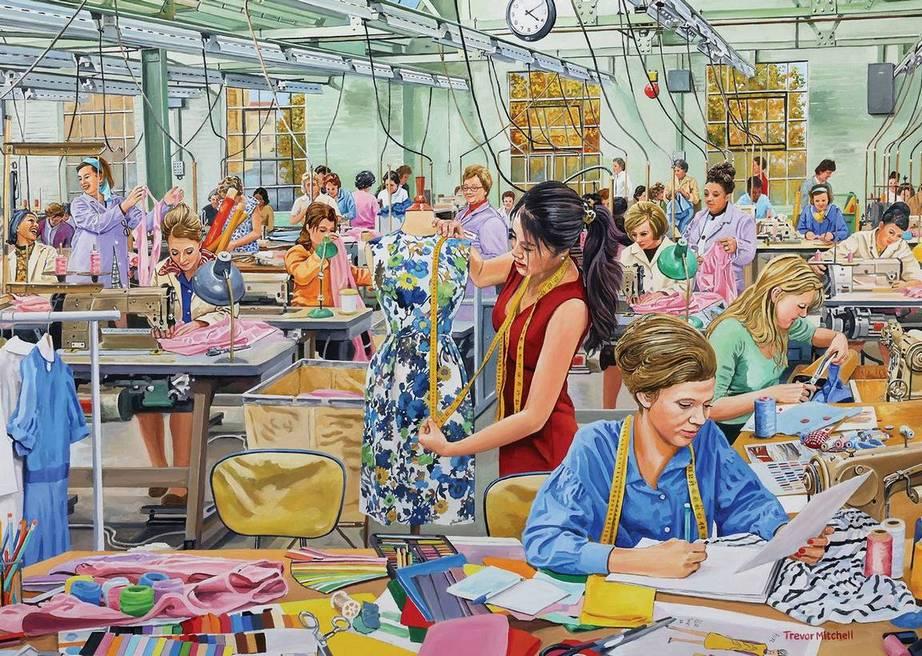 Falcon de Luxe - The Sewing Room - 500 Piece Jigsaw Puzzle