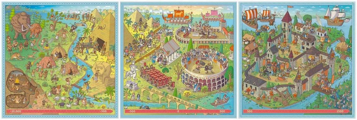 Ravensburger - Puzzle Up History