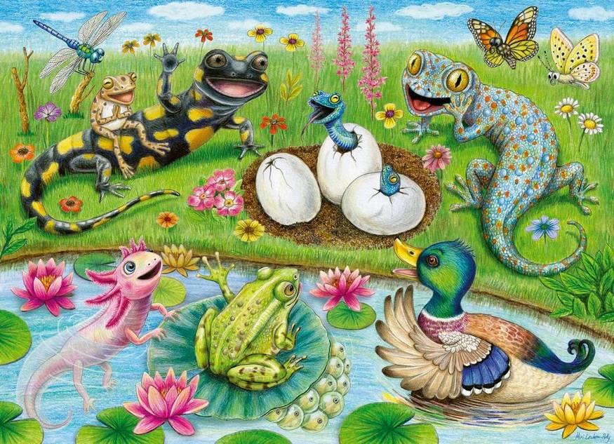 Ravensburger - Hello Hatchlings - 60 Piece Jigsaw Puzzle