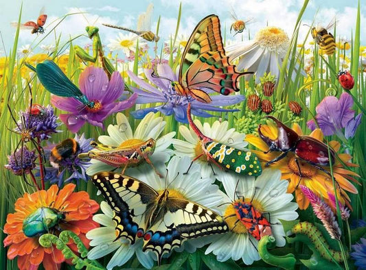 Ravensburger - Wonderful World of Insects - 100 XXL Piece Jigsaw Puzzle