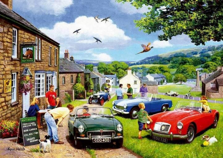 Ravensburger - Leisure Days No 11 A Day in the Dales - 1000 Piece Jigsaw Puzzle