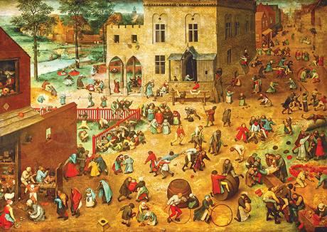 Eurographics - Childrens Games - Pieter Bruegel - 1000 Piece Jigsaw Puzzle