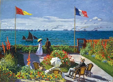 Eurographics - Garden at Sainte-Adresse - 1000 Piece Jigsaw Puzzle