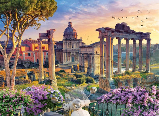 Eurographics - Roman Forum Rome Italy - 1000 Piece Jigsaw Puzzle