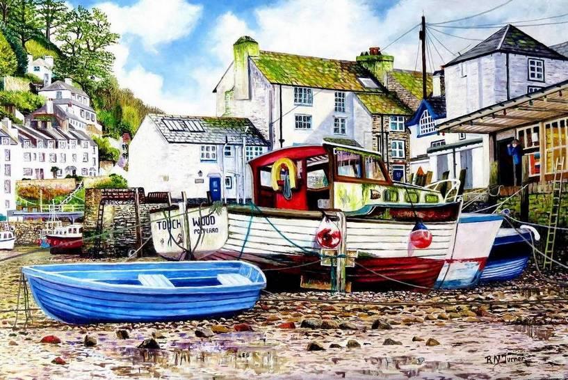 House of Puzzles - Polperro - 1000 Piece Jigsaw Puzzle