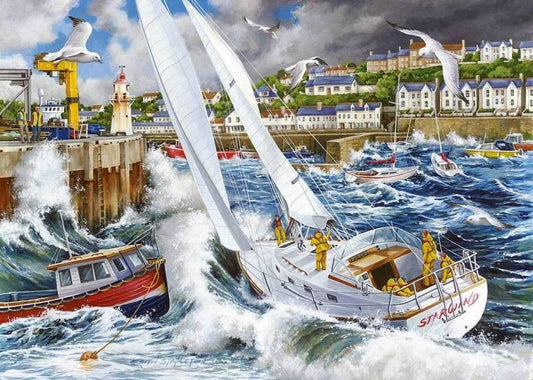 House of Puzzles - Storm Chased - 500 Piece Jigsaw Puzzle