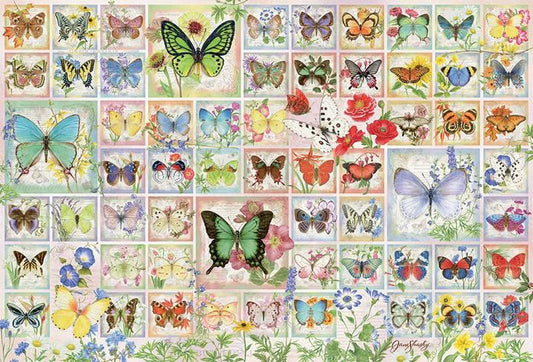 Cobble Hill - Butterflies & Blossoms  - 2000 Piece Jigsaw Puzzle