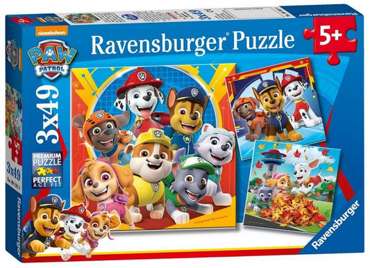 Ravensburger - Paw Patrol - 3 x 49 Piece Jigsaw Puzzle