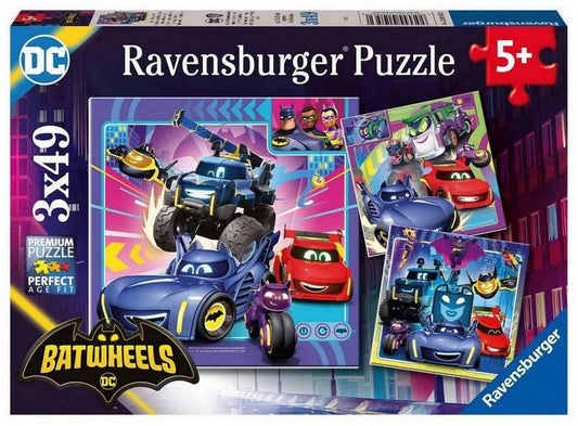 Ravensburger - Batwheels - 3 x 49 Piece Jigsaw Puzzle