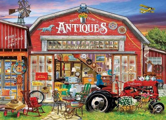 Masterpieces - Antiques for Sale - 1000 Piece Jigsaw Puzzle