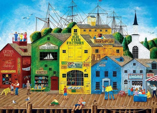 Masterpieces - Crows Nest Harbor - 1000 Piece Jigsaw Puzzle