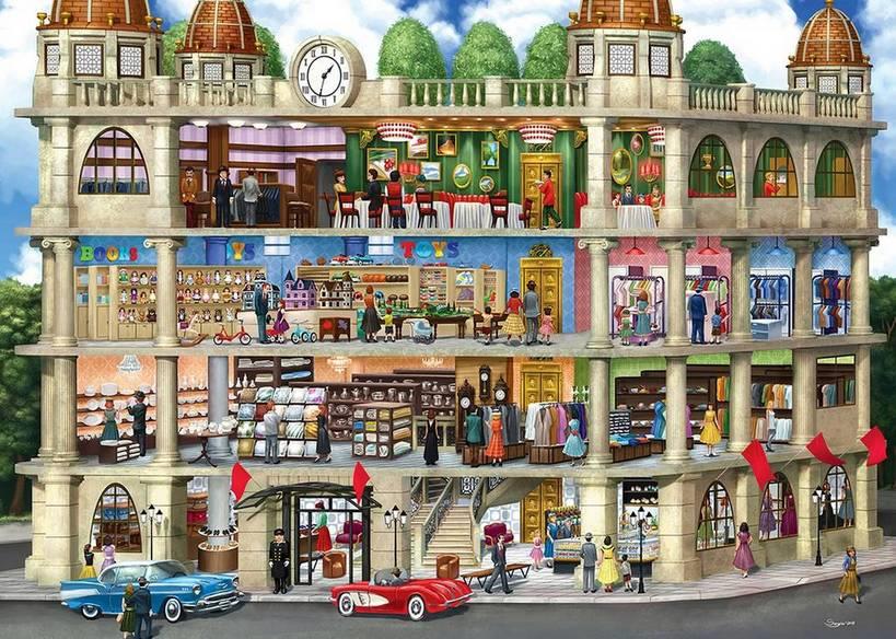 Masterpieces - Fields Department Store - 1000 Piece Jigsaw Puzzle