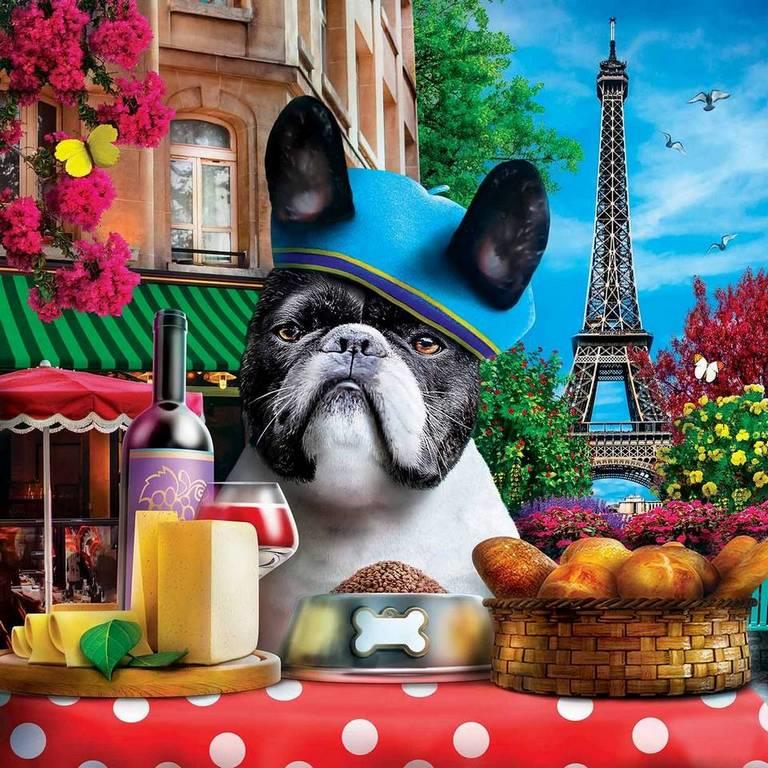 Masterpieces - Frenchie - 1000 Piece Jigsaw Puzzle