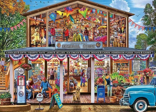 Masterpieces - Hometown Market - 1000 Piece Jigsaw Puzzle