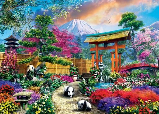 Masterpieces - Mount Fuji Shimmer - 1000 Piece Jigsaw Puzzle