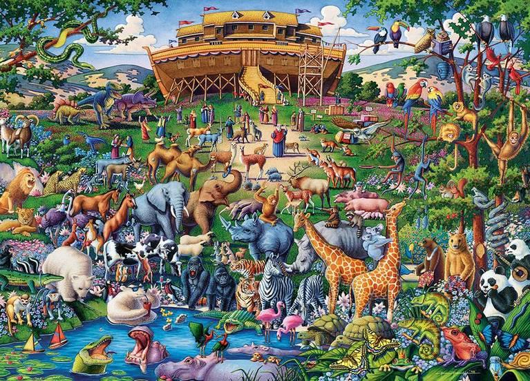 Masterpieces - Noahs Ark - 1000 Piece Jigsaw Puzzle