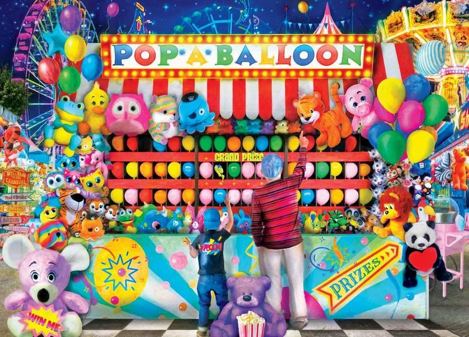 Masterpieces - Pop-A-Balloon - 1000 Piece Jigsaw Puzzle