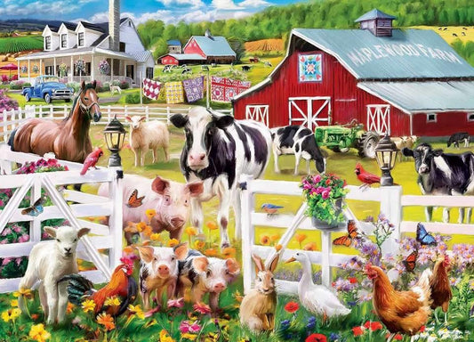 Masterpieces - Weekends on the Farm - 1000 Piece Jigsaw Puzzle