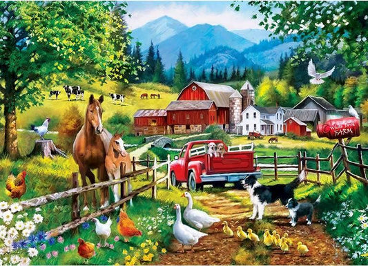 Masterpieces - White Dove Farm - 1000 Piece Jigsaw Puzzle