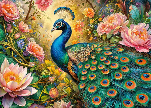 CherryPazzi - Peacocks Paradise - 1000 Piece Jigsaw Puzzle