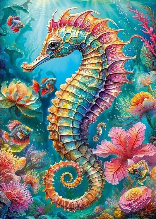 CherryPazzi - Seahorse - 1000 Piece Jigsaw Puzzle