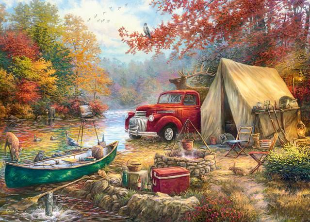 CherryPazzi - Share the Outdoors - 1000 Piece Jigsaw Puzzle