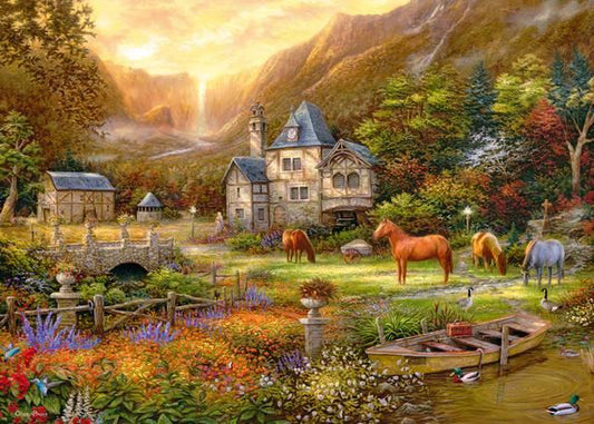 CherryPazzi - The Golden Valley - 1000 Piece Jigsaw Puzzle